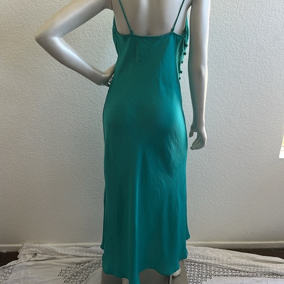 ZARA Satin Lingerie Style Dress - Picture 9 of 11